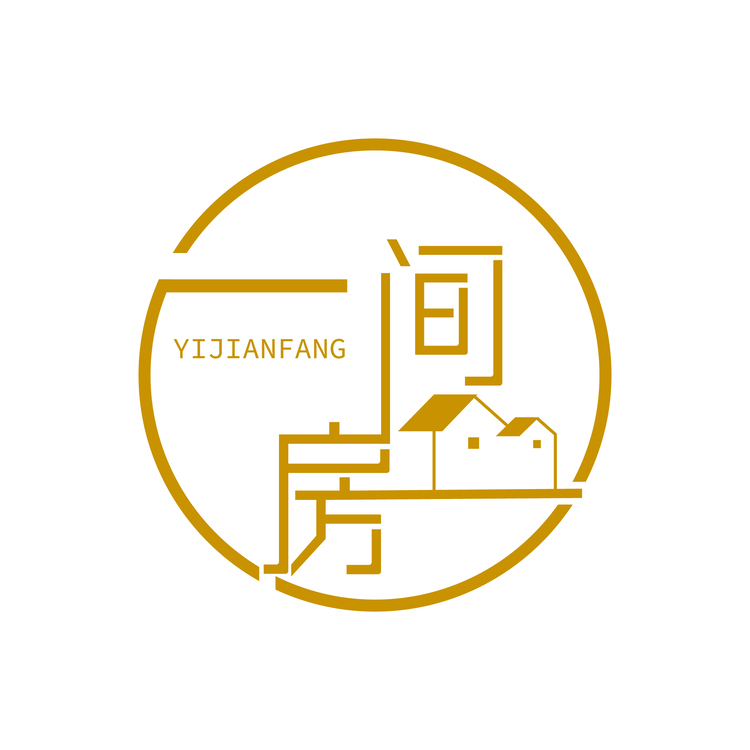一间房民宿logo