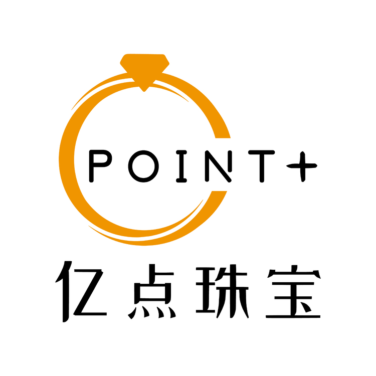 亿点珠宝  point +logo