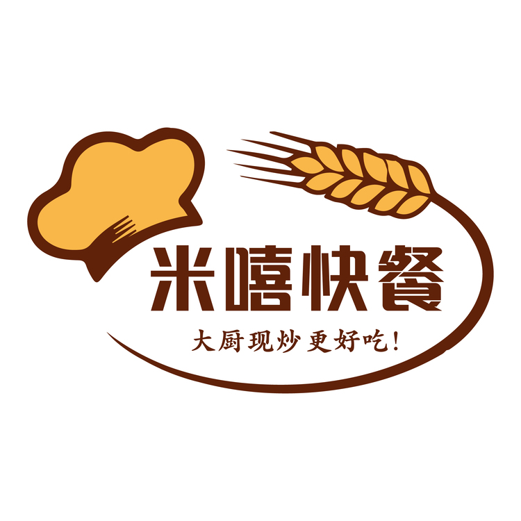 米嘻快餐logo