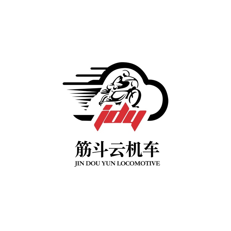 筋斗云机车logo