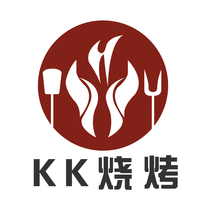 KK烧烤logo