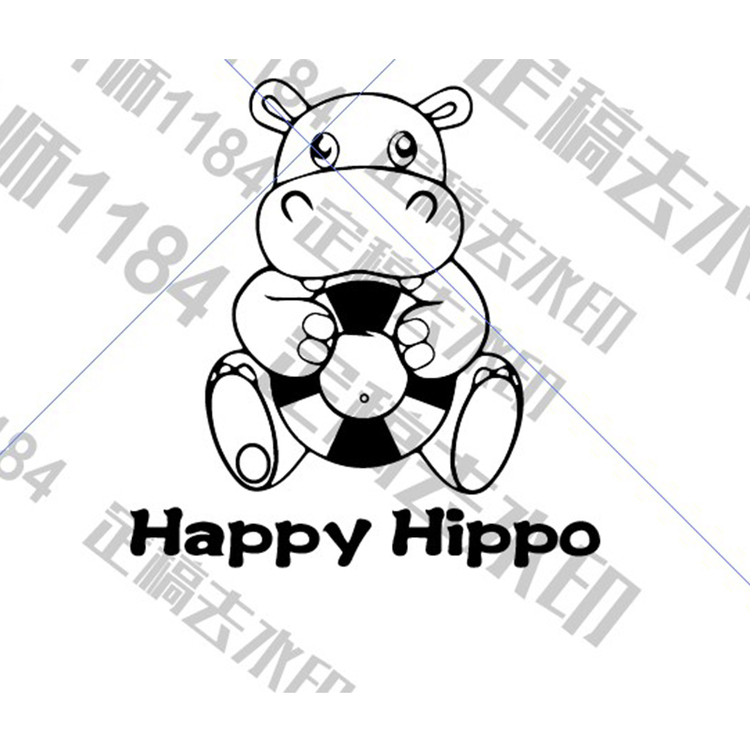河马logo