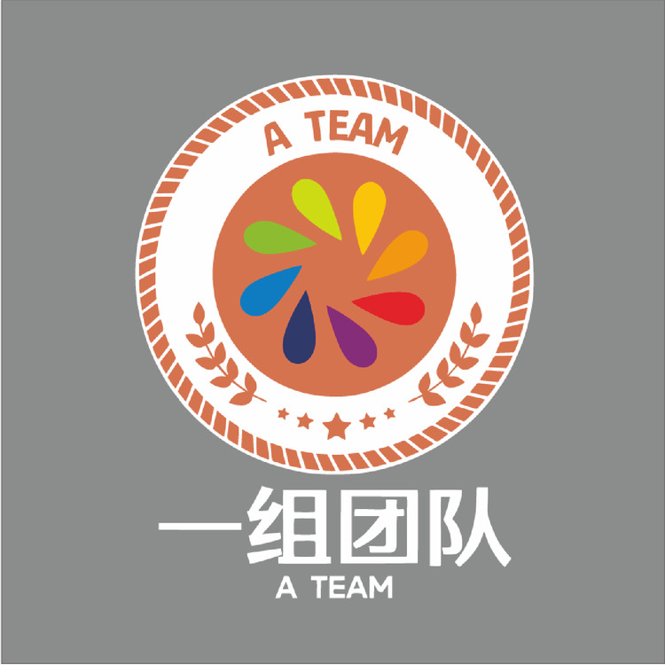 一组团队logo