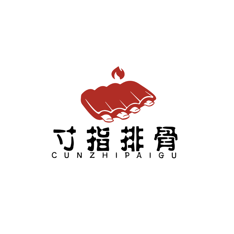 寸指排骨logo