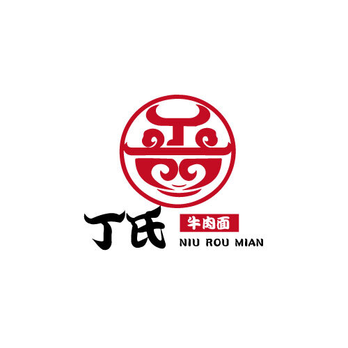 丁氏牛肉面logo