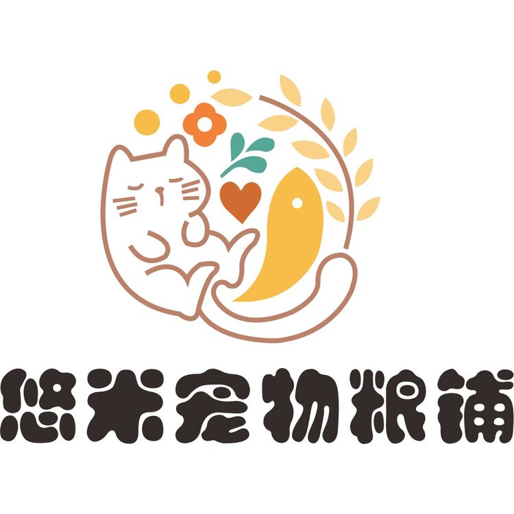 悠米宠物粮铺logo