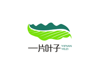 一片叶子logo