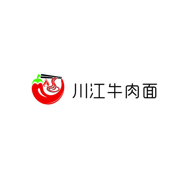 川江牛肉面logo