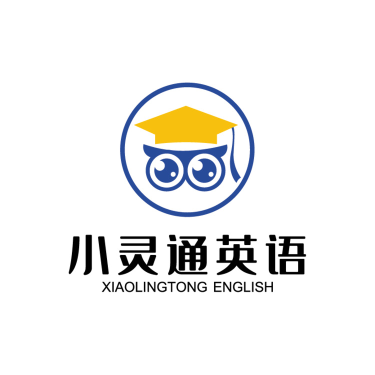 小灵通英语logo