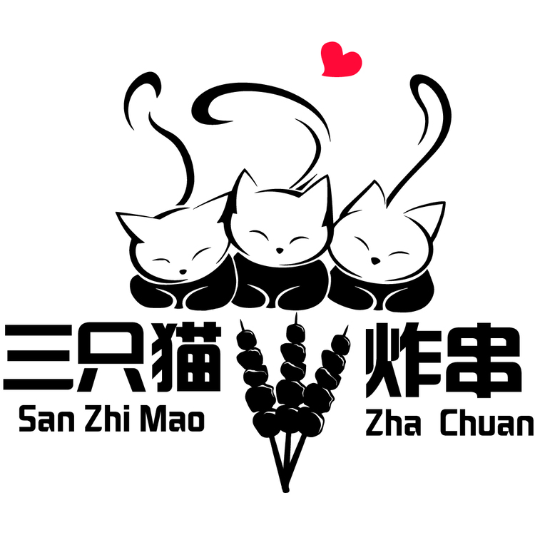 三只猫logo