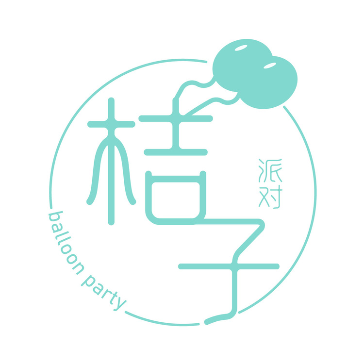 桔子派对logo