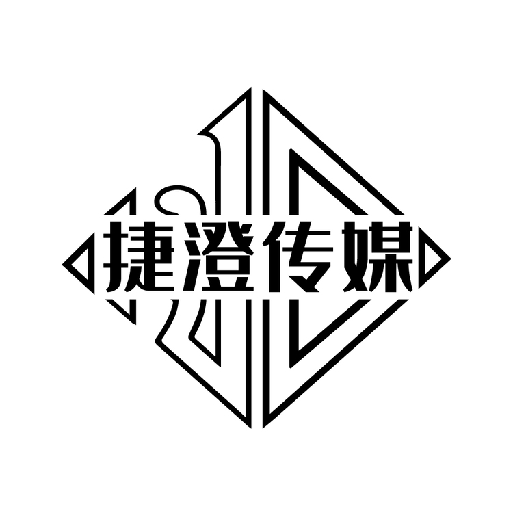 捷登传媒logo