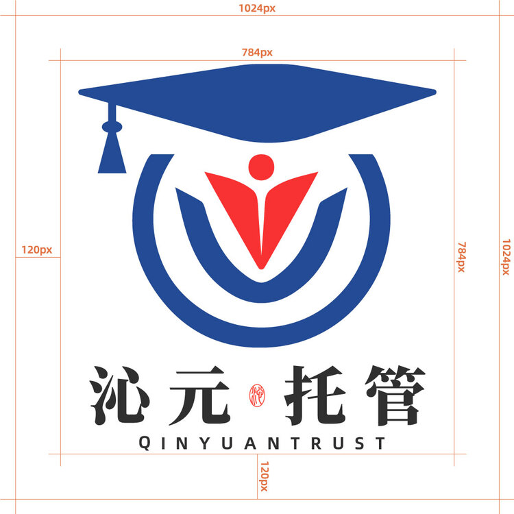 沁元托管logo