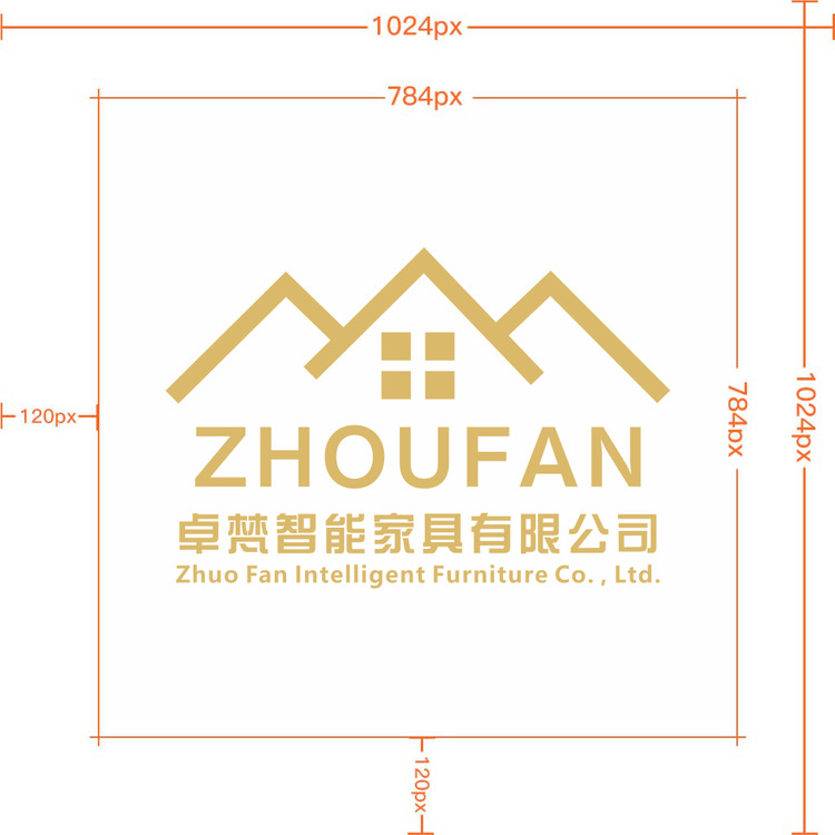 卓梵智能家具有限公司logo
