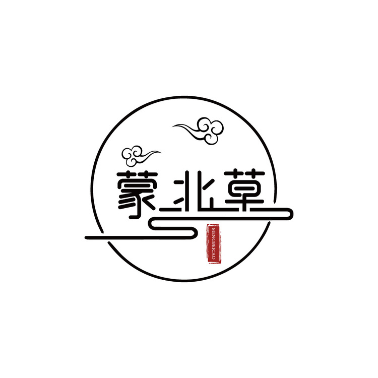 蒙北草logo