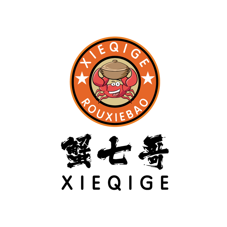 蟹七哥肉蟹煲logo