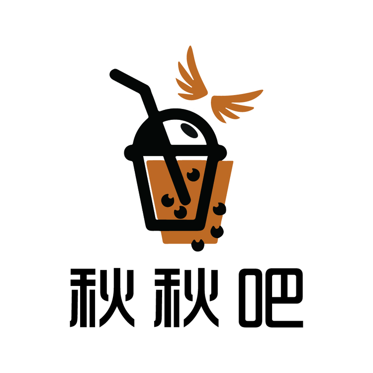 秋秋吧logo