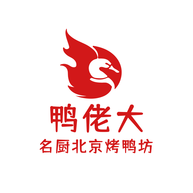 鸭佬大logo
